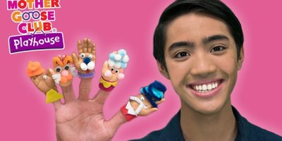 DIY Baby Hand Puppets Craft | Surprise Egg Finger Family | Mother Goose Club Playhouse Kids Video