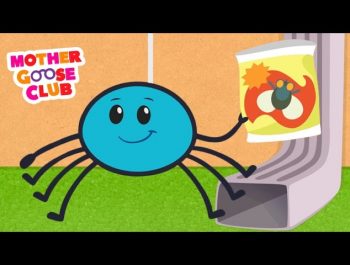 Itsy Bitsy Spider | Mother Goose Club Songs for Children