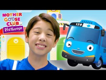 Real Tayo Bus | Driving in My Car | Mother Goose Club Playhouse Kids Video