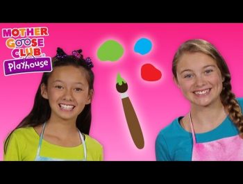 What Color Will This Make? | Color Challenge Game | Mother Goose Club Playhouse Kids Video