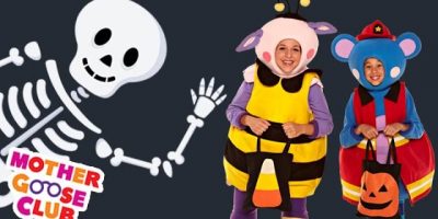 Halloween – A Haunted House on Halloween Night – Mother Goose Club Halloween Songs for Children