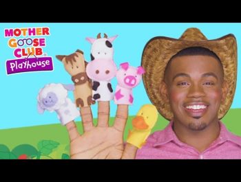 Animal Sounds | Old MacDonald Had A Farm | Mother Goose Club Playhouse Kids Video