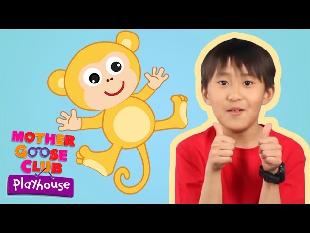 Five Little Monkeys | Mother Goose Club Playhouse Kids Karaoke