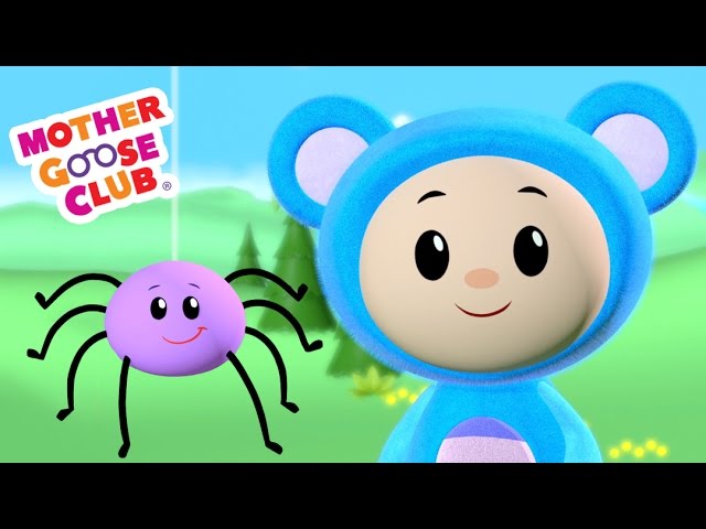 S Is for Spider | Itsy Bitsy Spider | Mother Goose Club Kid Songs and Baby Songs