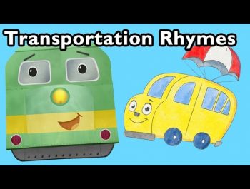 Freight Train and More Transportation Rhymes | Nursery Rhymes from Mother Goose Club!
