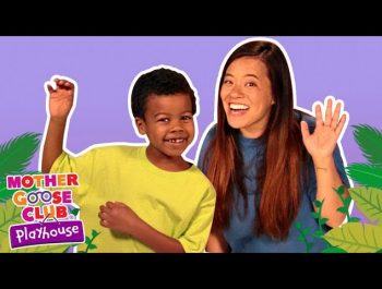 Ten Little Dinosaurs | Dinosaur Stomp | Counting Dance | Mother Goose Club Playhouse Kids Video