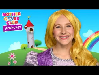Princess Color Game | Real Princess Rainbow Challenge | Mother Goose Club Playhouse Kids Video