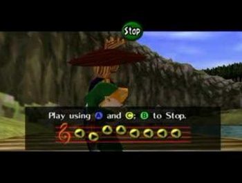 Link plays the Ocarina – Twinkle Twinkle Little Star