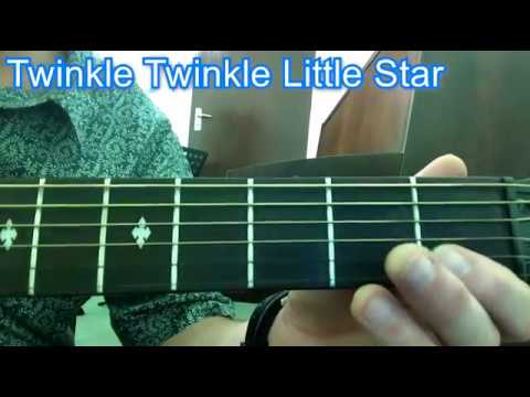 Twinkle Twinkle Little Star for Beginner Guitar
