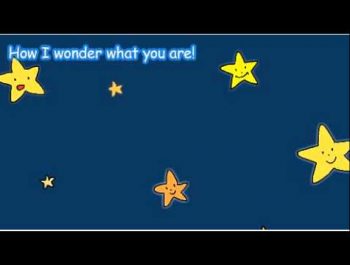 歌付き　Twinkle Twinkle Little Star【きらきら星】 英語童謡