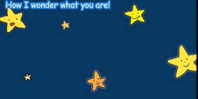 歌付き　Twinkle Twinkle Little Star【きらきら星】 英語童謡