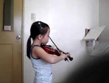 Twinkle Twinkle Little Star (Suzuki Violin)