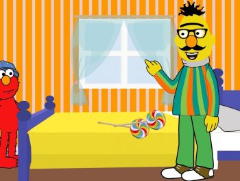 Johny Johny Yes Papa with Sesame Street Bert Elmo Kids Rhymes