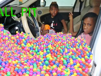 Johnny Johnny Yes Papa Turning Car Into A Ball Pit