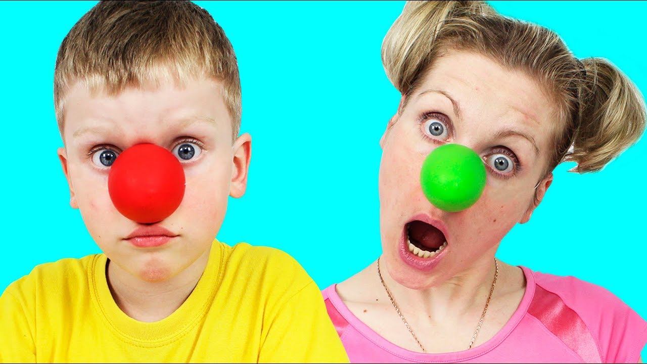 Johny Johny Yes Papa Nursery Rhymes & Learn colors with color Gummy nose baby