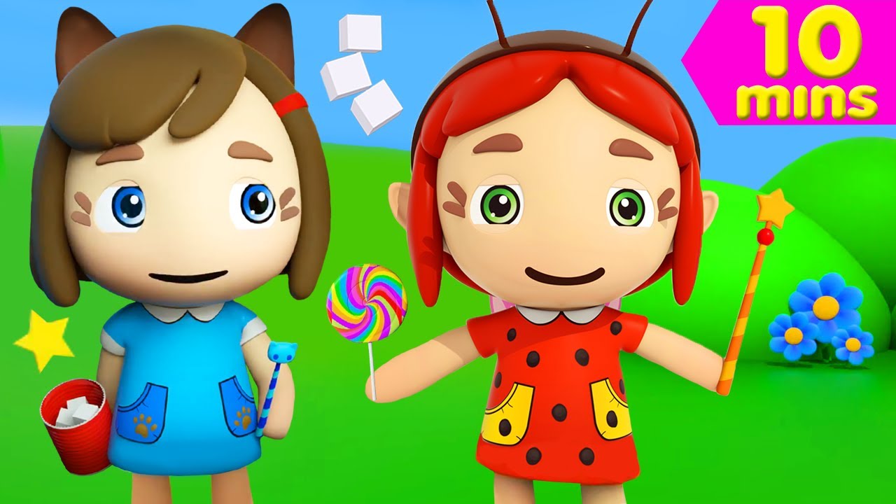 Johny Johny Yes Papa Song 2018 | + Compilations 10 min Nursery Rhymes for children