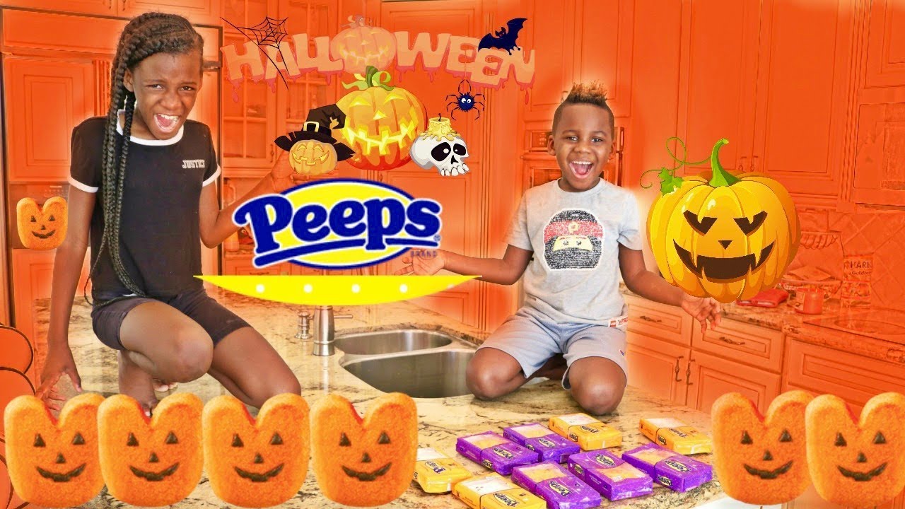 Johny Eats Halloween Peeps Johny Johny Yes Papa!! Johny Johny Yes Papa Nursery Rhyme Songs!!