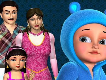 Johny Johny Yes Papa Family Version – 3D Animation Nursery Rhymes & Songs For Children