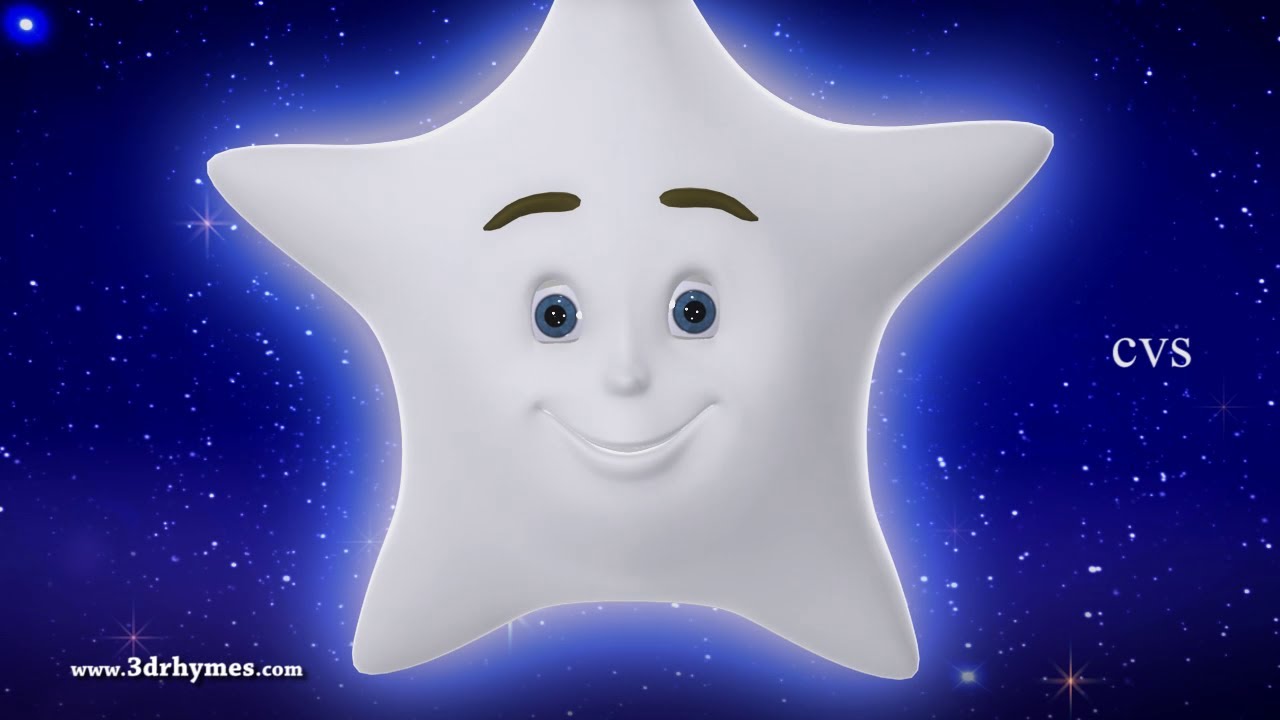 Twinkle Twinkle Little star – 3D Animation English Nursery rhyme for children
