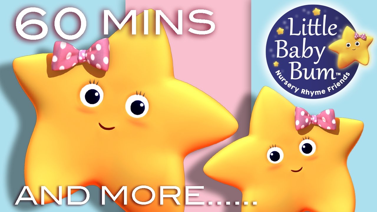 Twinkle Twinkle Little Star | Part 2 | Plus Lots More Nursery Rhymes | 60 Mins From LittleBabyBum!