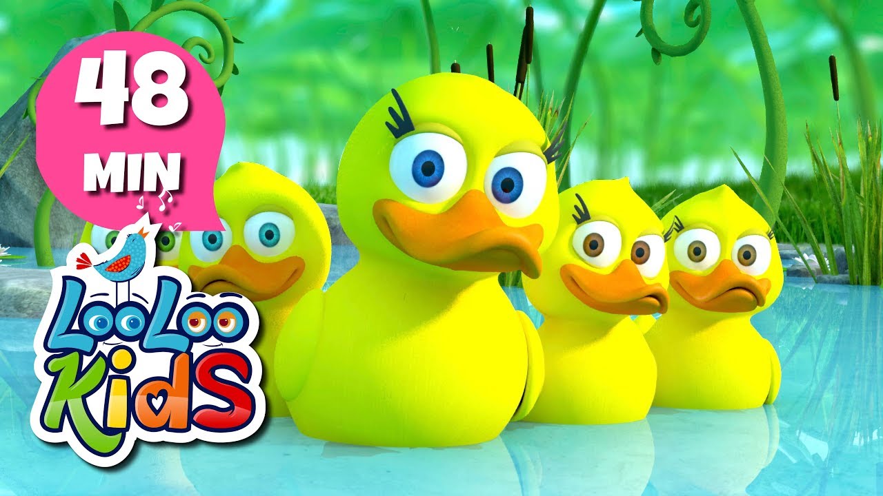 Five Little Ducks – THE BEST Nursery Rhymes and Songs for Children | LooLooKids