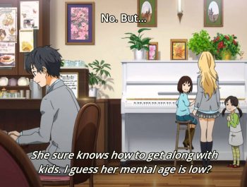 Arima plays “twinkle twinkle little star” (Shigatsu wa Kimi no Uso ep 3)