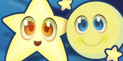 TWINKLE TWINKLE LITTLE STAR  Nursery Rhyme Video with Lyrics – Simple But Super Cute Song!