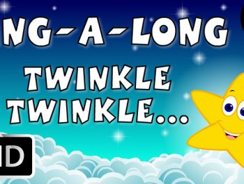 Karaoke: Twinkle Twinkle Little Star – Songs With Lyrics – Cartoon/Animated Rhymes For Kids