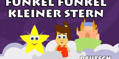 Funkel Funkel Kleiner Stern – Twinkle Twinkle Little Star | German Nursery Rhymes