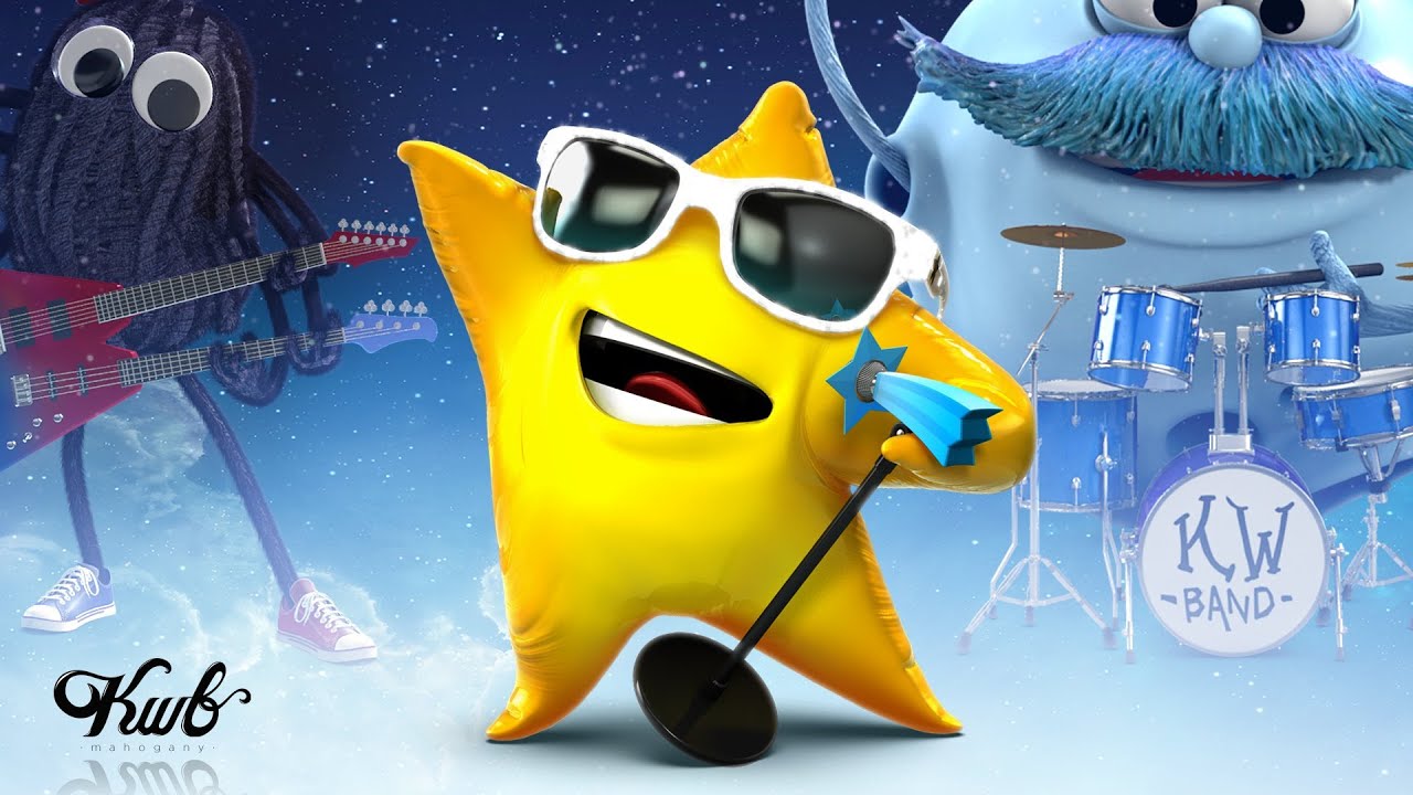“Twinkle Twinkle Little Star”-best upbeat/rock animated characters!