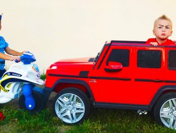 Baby STEALS and drive by POWER WHEEL Cars 3 Johny Johny Yes Papa Song Nursery Rhymes Songs