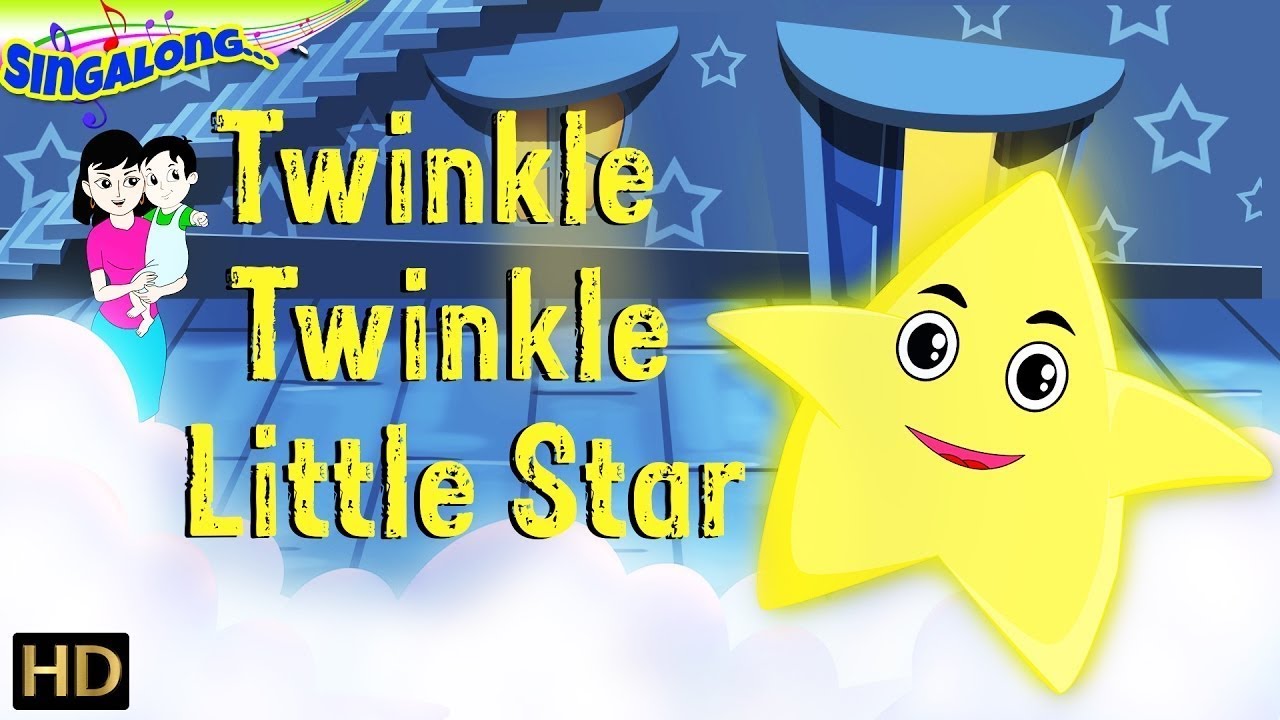 Twinkle Twinkle Little Star (HD) – Nursery Rhymes | Lullaby | Popular Kids Songs