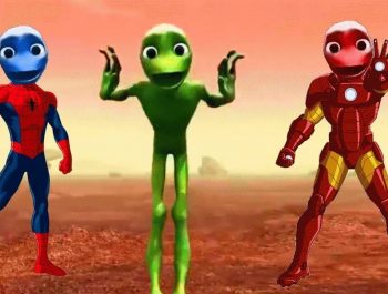 Johny Johny Yes Papa Rhyme children song color Part تعلم الالوان اغنية جوني جوني مع الكائن الاخضر 22