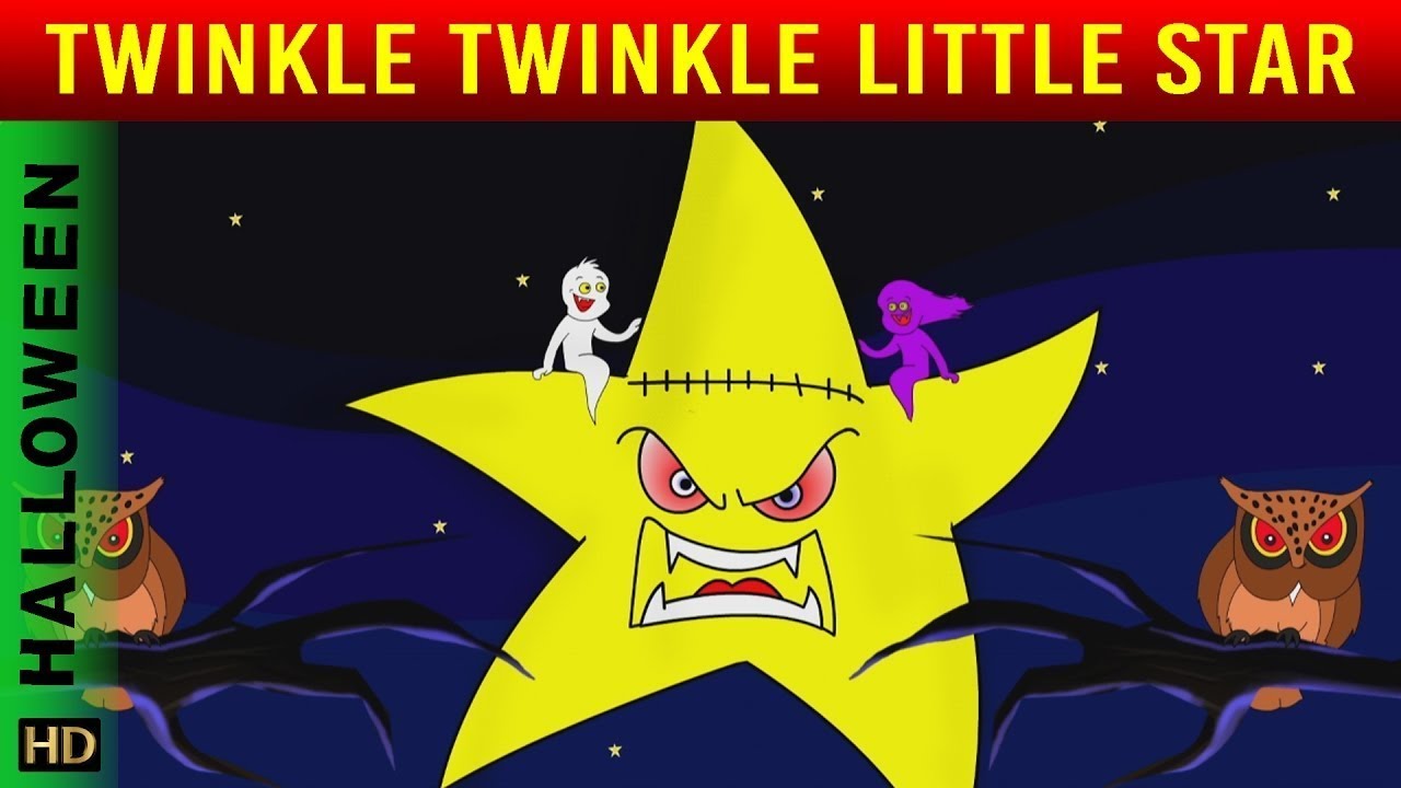 Twinkle Twinkle Little Star Halloween Special With Lyrics | Halloween Songs | Shemaroo Kids Junior