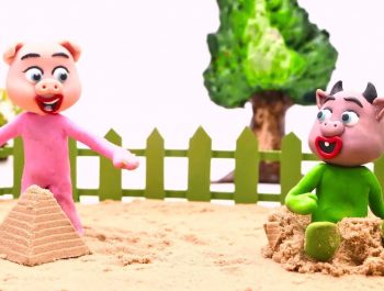 TWINKLE TWINKLE LITTLE STAR ? Baby Doll Sand Play ? Play Doh Cartoons For Kids Stop Motion Animati