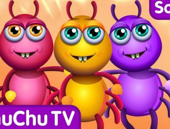 Incy Wincy Spider Nursery Rhyme With Lyrics – Cartoon Animation Rhymes & Songs for Children