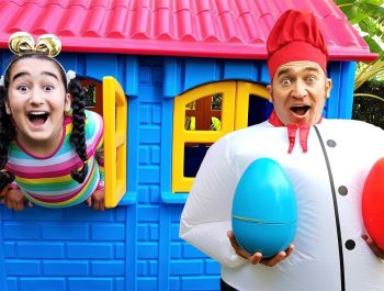 Learn Colors With Nursery Rhymes Song and Johny Johny Yes Papa Song, Easter Egg