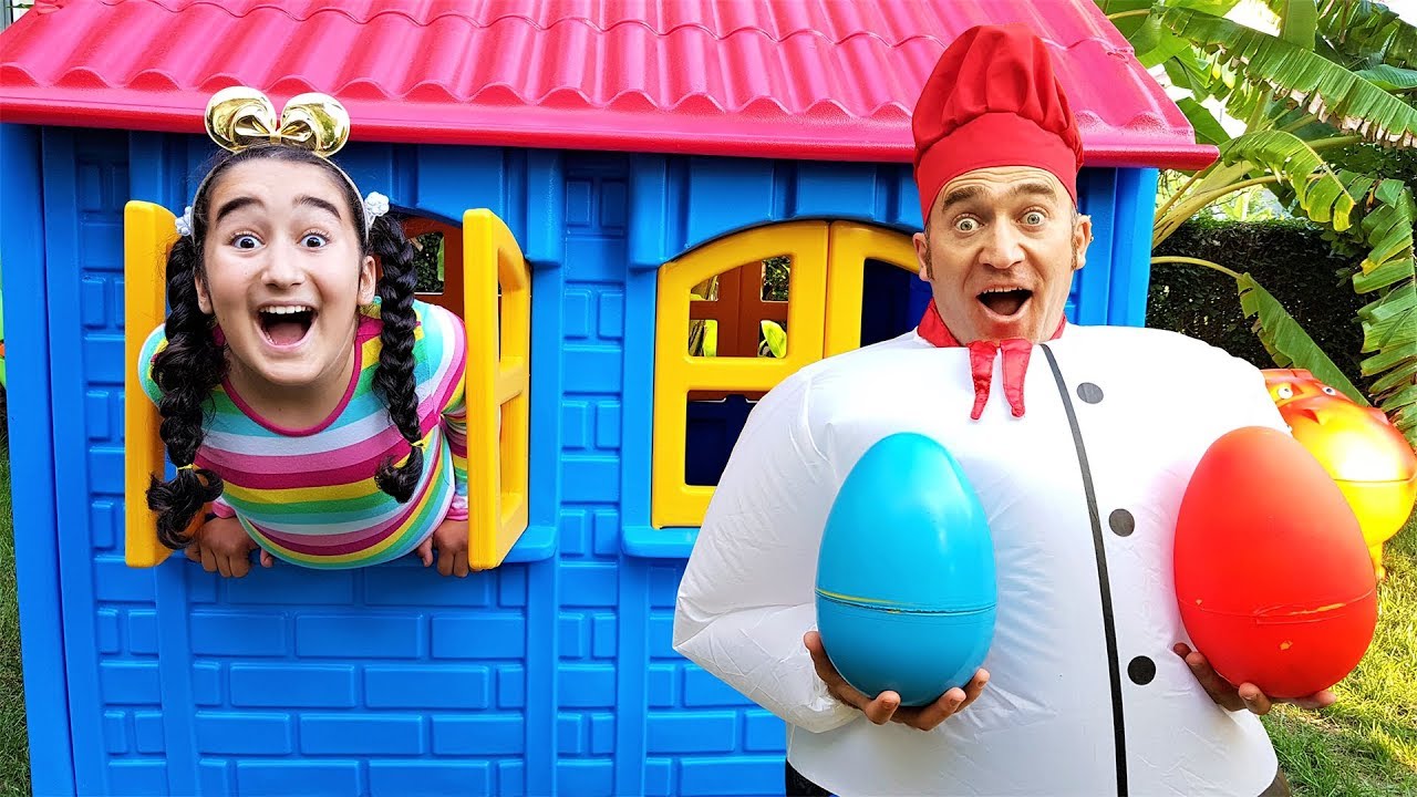 Learn Colors With Nursery Rhymes Song and Johny Johny Yes Papa Song, Easter Egg