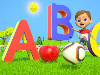 ABC Phonics Song For Children | Learn Colors & Shapes