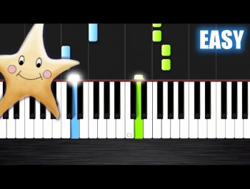 Twinkle Twinkle Little Star – EASY Piano Tutorial by PlutaX – Synthesia