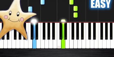 Twinkle Twinkle Little Star – EASY Piano Tutorial by PlutaX – Synthesia