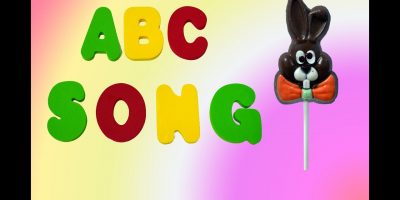 ABC Song for Kids Chockolade Easter Bunny Funny | Английский алфавит шоколадный заяц