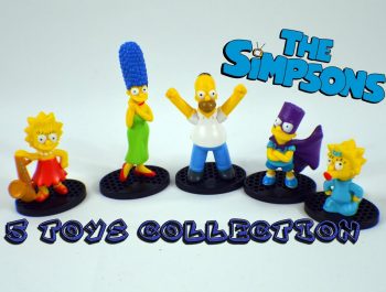 5 Simpsons Toys Figure Collection  Коллекция из 5 Симпсонов Bambuc TV