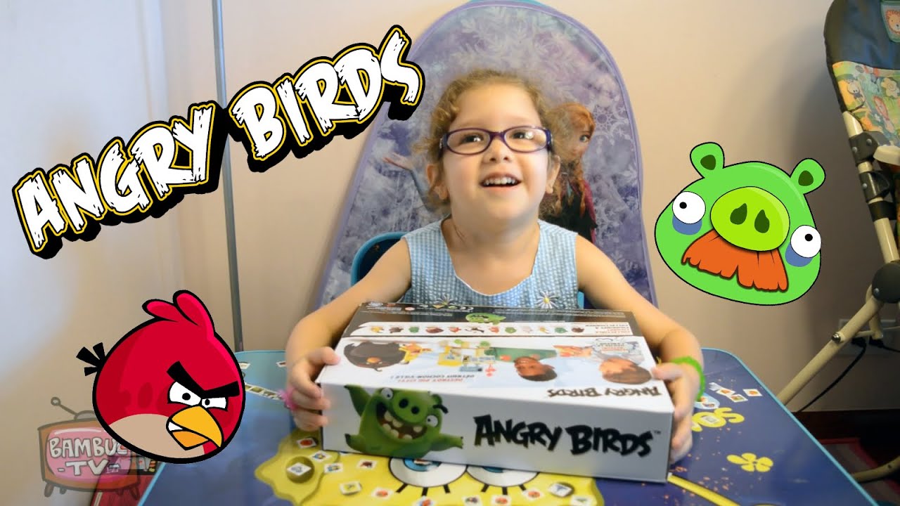 Обзор игры злые птички/Angry Birds Kids Table Game