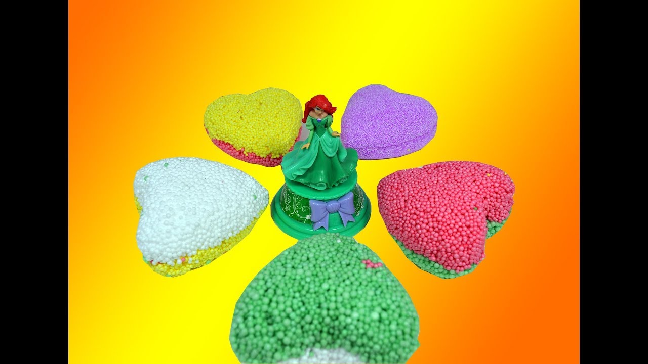 Learn Colors LOL Surprise Doll Play Foam PlayDoh Disney Dorables Hatchimals Eggs