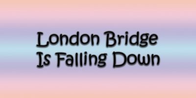 London Bridge Is Falling Down | Nursery Rhymes for Baby Bambuc TV