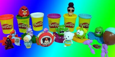 Learn Colors and Digits | Tsum Tsum | LOL Surprise Pets | Angry Birds | PlayDoh |