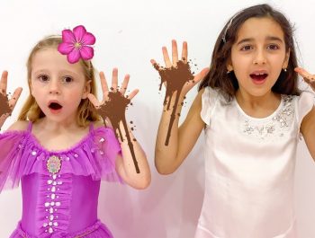 Nastya and the plot about bacteria