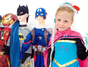 Nastya becomes a superhero