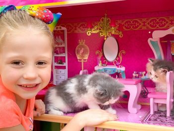 Nastya and the cat – stories about kittens